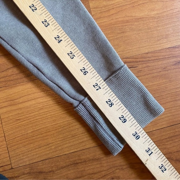 Free People Like That Peplum Fleece Sweatshirt mini Dress - Picture 15 of 15